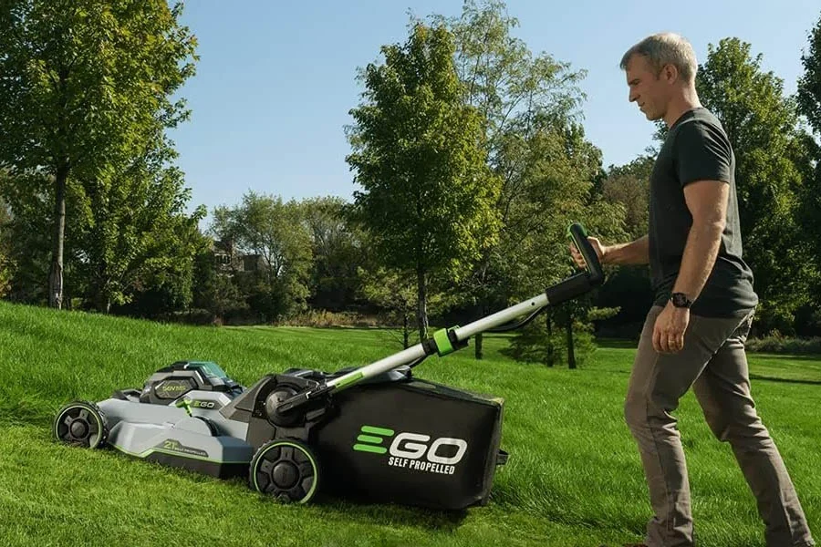 cordless electric mowers