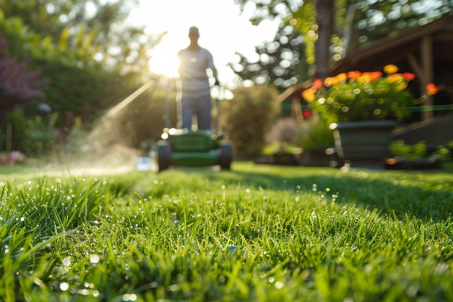 push lawnmowers