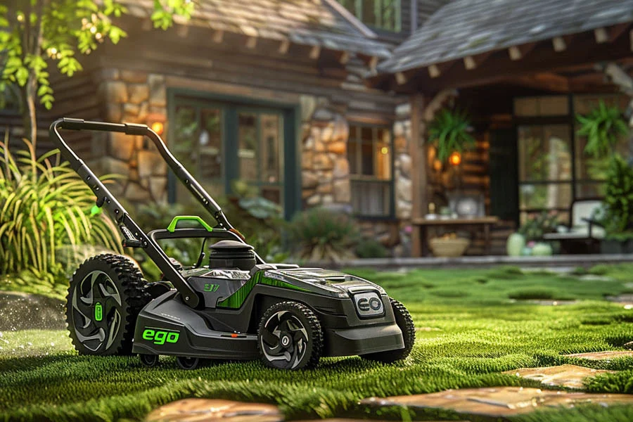 electric push mower